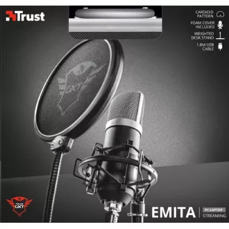 TRUST-Mikrofon GXT 252 Emita Streaming-Mikrofon TRUST-Mikrofon GXT 252 Emita Streaming-Mikrofon