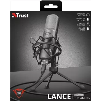 TRUST-Mikrofon GXT 242 Lance Streaming-Mikrofon