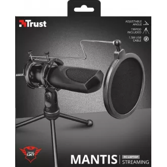 TRUST-Mikrofon GXT 232 Mantis Streaming-Mikrofon TRUST-Mikrofon GXT 232 Mantis Streaming-Mikrofon