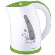 Orava VK-3417 G elektrischer Wasserkocher, 2000 W, 1,7 l, automatische Abschaltung, weiß / grün