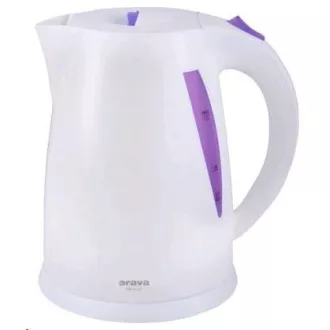 Orava VK-3117 V elektrischer Wasserkocher, 2000 W, 1,7 l, Abschaltautomatik, lila / weiß