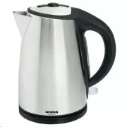Orava VK-3717 elektrischer Wasserkocher, 2000 W, 1,7 l, automatische Abschaltung, silber