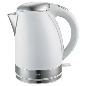 Orava VK-3217 W elektrischer Wasserkocher, 2000 W, 1,7 l, automatische Abschaltung, weiß Orava VK-3217 W elektrischer Wasserkocher, 2000 W, 1,7 l, automatische Abschaltung, weiß