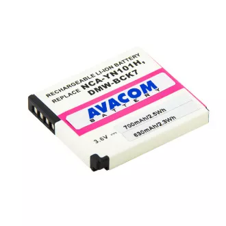 AVACOM Akku für Panasonic DMW-BCK7 Li-Ion 3.6V 700mAh 2.5Wh AVACOM Akku für Panasonic DMW-BCK7 Li-Ion 3.6V 700mAh 2.5Wh