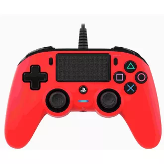 Nacon Wired Compact Controller - Controller für PlayStation 4 - rot Nacon Wired Compact Controller - Controller für PlayStation 4 - rot