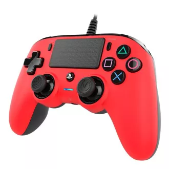 Nacon Wired Compact Controller - Controller für PlayStation 4 - rot Nacon Wired Compact Controller - Controller für PlayStation 4 - rot