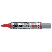 Pentel Maxiflo MWL5 Marker auf weißer Tafel rot 6mm