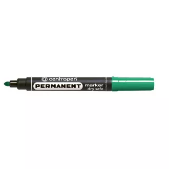 Marker Centropen 8510 permanent grün zylindrische Spitze 2,5 mm