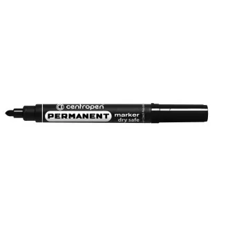Marker Centropen 8510 permanent schwarz zylindrische Spitze 2,5 mm Marker Centropen 8510 permanent schwarz zylindrische Spitze 2,5 mm