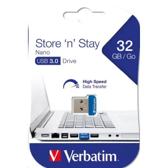 VERBATIM Flash Disk 32GB Store 'n' Stay Nano, USB 3.0