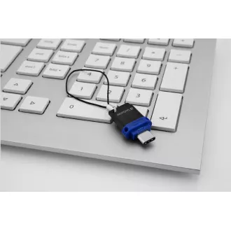 VERBATIM Flash Drive 32GB Store 'n' Go Dual Drive USB 3.0 / USB Typ-C, blau