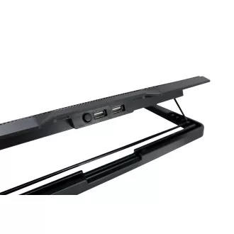 C-TECH Kühlpad unter NTB CLP-140, 15,6", 2x 140mm, 2x USB, blaue Hintergrundbeleuchtung C-TECH Kühlpad unter NTB CLP-140, 15,6", 2x 140mm, 2x USB, blaue Hintergrundbeleuchtung