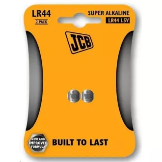 JCB Alkalibatterien LR44, Blister 2 Stück