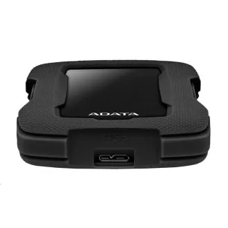 ADATA Externe Festplatte 1TB USB 3.1 HD330, BLACK COLOR BOX, schwarz (Gummi, stoßfest)