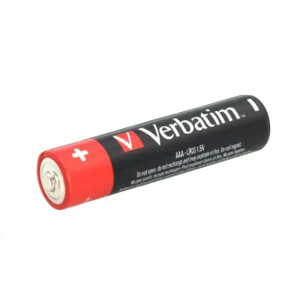 VERBATIM Alkaline Batterien AAA, 4er Pack - Shrink, LR3 VERBATIM Alkaline Batterien AAA, 4er Pack - Shrink, LR3