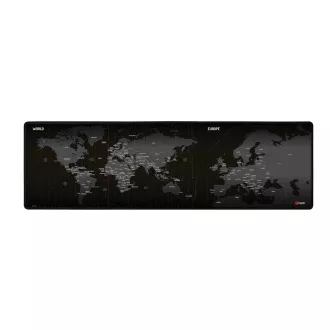 C-TECH Gaming-Mauspad MP-01W (World), 900x270x4mm, vernähte Kanten C-TECH Gaming-Mauspad MP-01W (World), 900x270x4mm, vernähte Kanten