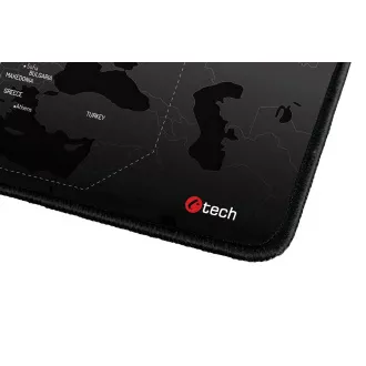C-TECH Gaming-Mauspad MP-01W (World), 900x270x4mm, vernähte Kanten C-TECH Gaming-Mauspad MP-01W (World), 900x270x4mm, vernähte Kanten