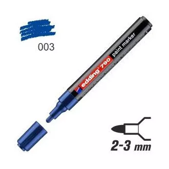 Marker Edding 790 Lack blau 2-3mm Marker Edding 790 Lack blau 2-3mm