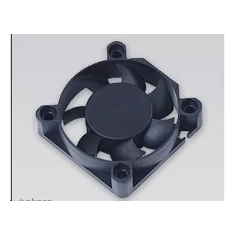 AKASA Lüfter 4cm Schwarzer Lüfter, 40x40x10mm, Gleitlager, 24,87 dBA, 3 Pin