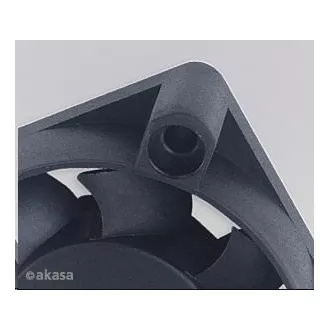 AKASA Lüfter 4cm Schwarzer Lüfter, 40x40x10mm, Gleitlager, 24,87 dBA, 3 Pin