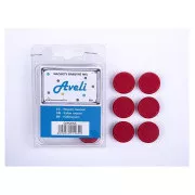 Satz AVELI Magnete, rote Farbe