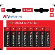 VERBATIM Alkaline Batterien AA, 8er Pack, LR6