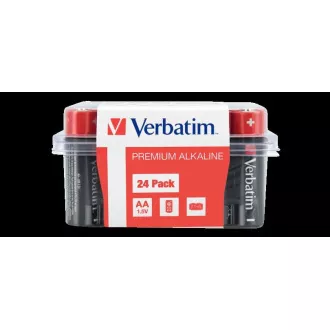 VERBATIM Alkaline Batterie AA 24 Stück / LR6 VERBATIM Alkaline Batterie AA 24 Stück / LR6