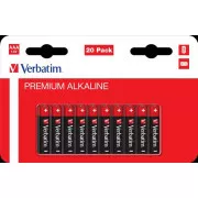 VERBATIM Alkaline Batterie AAA 20 Stück / LR03