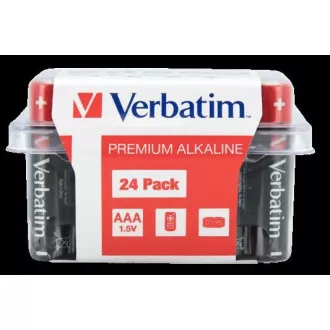 VERBATIM Alkaline Batterie AAA 24 Stück / LR03