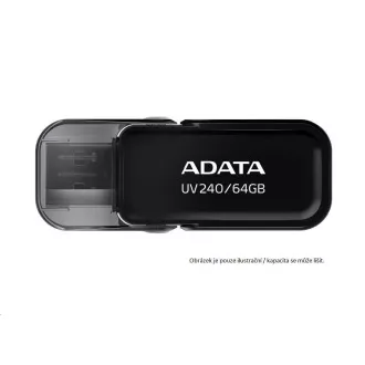 ADATA Flash Drive 32GB USB 2.0 Dash Drive UV240, Schwarz