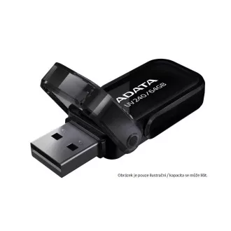 ADATA Flash Drive 32GB USB 2.0 Dash Drive UV240, Schwarz