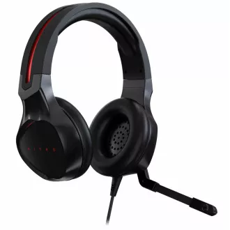 Acer NITRO GAMING HEADSET - 3,5 mm Klinkenstecker, 50 mm Lautsprecher, Impedanz 21 Ohm, Mikrofon, (Retail Pack) Acer NITRO GAMING HEADSET - 3,5 mm Klinkenstecker, 50 mm Lautsprecher, Impedanz 21 Ohm, Mikrofon, (Retail Pack)