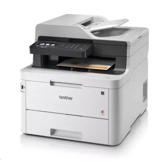 BROTHER Multifunktions-Farb-LED MFC-L3730CDN - A4, 18 S./Min., 512 MB, 600 x 600 Kopie, USB 2.0, 250 Blatt, ADF50, LAN, Display, DUPLEX BROTHER Multifunktions-Farb-LED MFC-L3730CDN - A4, 18 S./Min., 512 MB, 600 x 600 Kopie, USB 2.0, 250 Blatt, ADF50, LAN, Display, DUPLEX