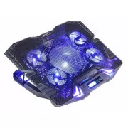 EVOLVEO Ania 5, Laptop-Kühlständer, blaue Hintergrundbeleuchtung