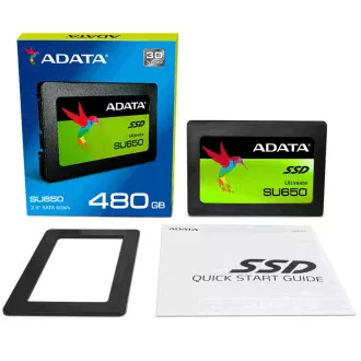 ADATA SSD 480GB Ultimate SU650SS 2, 5" SATA III 6Gb/s (R:520/ W:450MB/s)