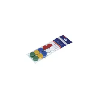 Magnete 24mm Ron 10Stk Farben mischen rund Magnete 24mm Ron 10Stk Farben mischen rund