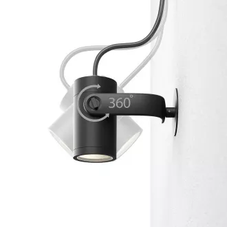 PHILIPS Lily Outdoor Strahler, Hue White und Color Ambiance, 230V, 1x8W integrierte LED, Chrom matt, Auszug (1741530P7)