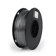 GEMBIRD Druckschnur (Filament) PLA PLUS, 1, 75mm, 1kg, silber