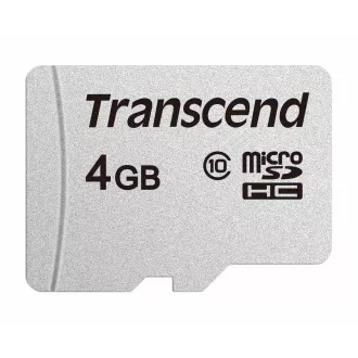 TRANSCEND MicroSDHC-Karte 4GB 300S, Klasse 10, ohne Adapter TRANSCEND MicroSDHC-Karte 4GB 300S, Klasse 10, ohne Adapter