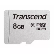TRANSCEND MicroSDHC-Karte 8GB 300S, Klasse 10, ohne Adapter