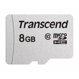 TRANSCEND MicroSDHC-Karte 8GB 300S, Klasse 10, ohne Adapter
