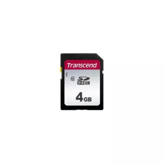 TRANSCEND SDHC-Karte 4GB 300S, Klasse 10 (R: 95/W: 45 MB/s) TRANSCEND SDHC-Karte 4GB 300S, Klasse 10 (R: 95/W: 45 MB/s)