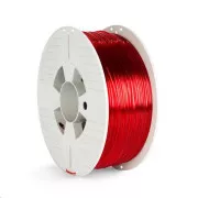 VERBATIM 3D Drucker Filament PET-G 1,75mm, 327m, 1kg rot transparent