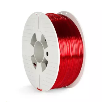 VERBATIM 3D Drucker Filament PET-G 2.85mm, 123m, 1kg rot transparent