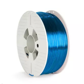 VERBATIM 3D Drucker Filament PET-G 2.85mm, 123m, 1kg blau transparent