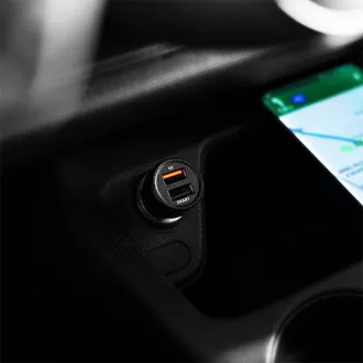 AXAGON PWC-QC5, QUICK und SMART Autoladegerät, 2x Port QC3.0 / AFC / FCP + 5V-2.6A, 31.5W