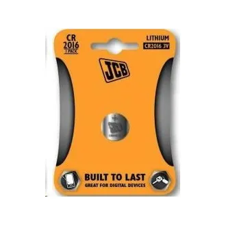 JCB Knopfzellen-Lithium-Batterie CR2016, Blister 1 Stück JCB Knopfzellen-Lithium-Batterie CR2016, Blister 1 Stück