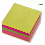 Selbstklebeblock 76x76mm 5 Neonfarben 5x80 Blatt Concorde