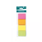Selbstklebeblock 51x38mm 5 Neonfarben 4x50 Blatt Concorde