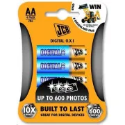 JCB OXI DIGITAL Alkalibatterie LR06, Blister 4 Stück